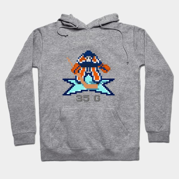 16-Bit Moog (Blue) Hoodie by Beerleagueheroes.com Merch Store